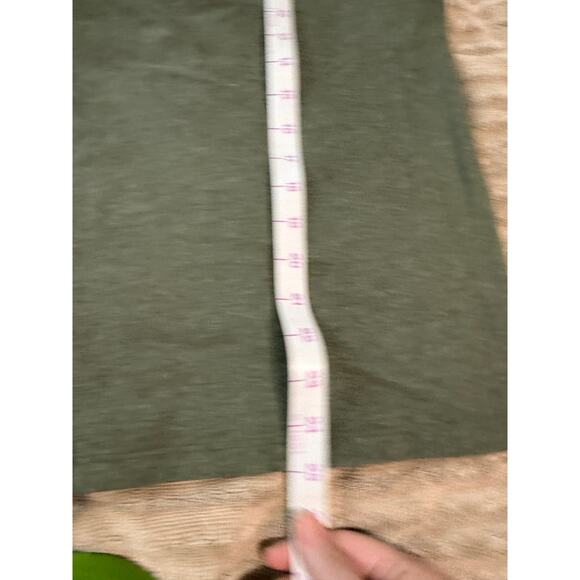 North Face Size Medium Half Dome Short Sleeve Cotton Blend Green Crew Neck Shirt - Picture 7 of 8